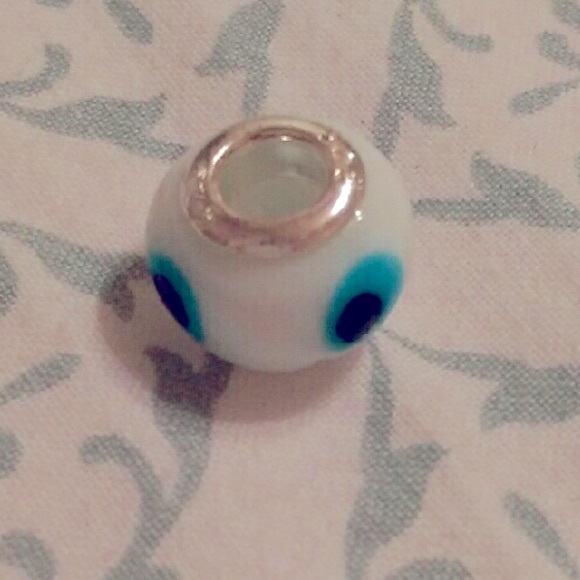 Murano glass lamp work bracelet charm - Picture 3 of 4